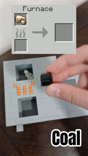 Smelting A Wolfpack Clone Skeleton Out Of Lego #lego #legominecraft #minecraftlego #minecraft