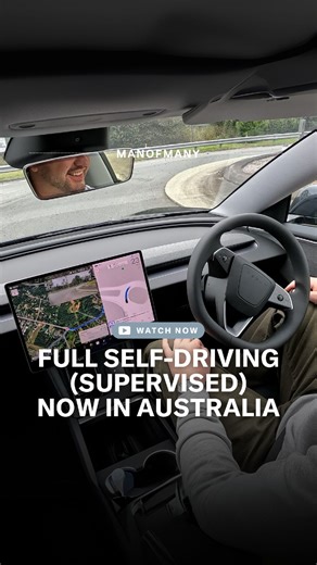 Tesla's Full Self-Driving Experience in Brisbane