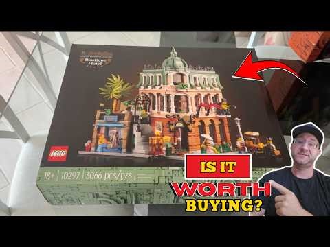 LEGO Icons Boutique Hotel 10297 Modular Building Set Expert Collection Display Model Adults Gift