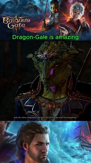 Gale as a Dragonborn is Great #bg3