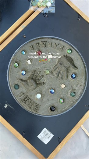 DIY Mother's Day Stepping Stone Tradition