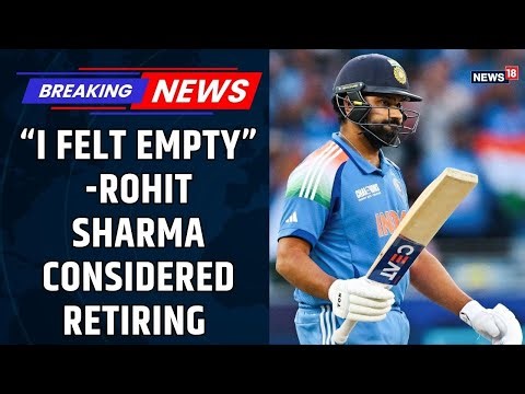 Rohit Sharma Thought of Retirement After 2023 World Cup Loss | “I Had Nothing Left” | Sports News