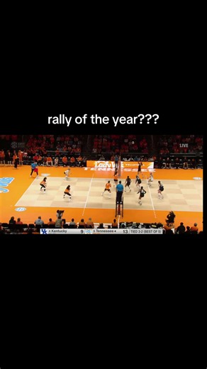 Tennessee vs Kentucky Volleyball Rally of the Year?