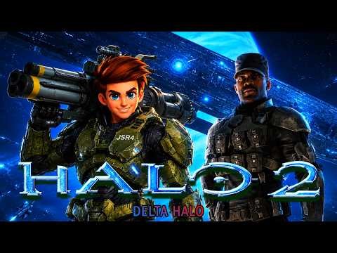 🔴 HALO 2 Misión *DELTA HALO* #8 Ayuda de los ODST LEGENDARIO #Xbox #halo2 | Cuatro - JSR4 💙💜