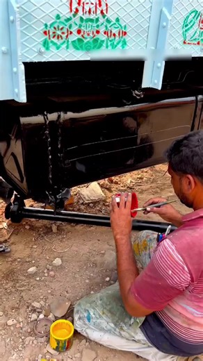 Street Artist Transforms Vintage Truck into Art