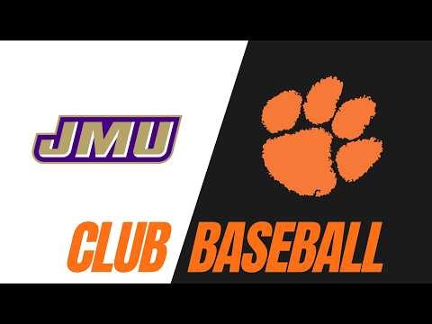 JMU vs Clemson - Game 3 | Men’s Club Baseball | FULL GAME – 4/26/26
