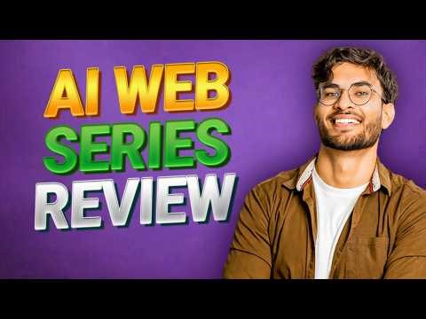 🔴AI Web Series Review | HONEST OPINION | Amit Gaikwad AI Web Series Review & Demo