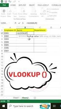 VLOOKUP Function in Excel Explained 🔥 | Easy Step-by-Step Guide for Beginners #excel