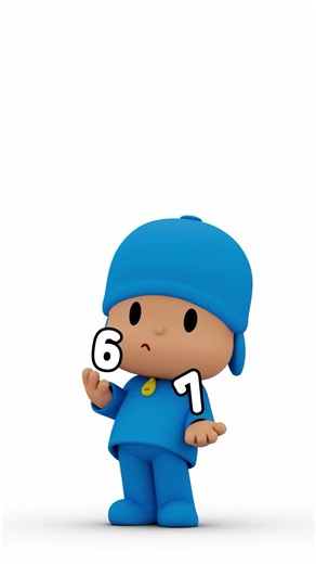 🤣 Pocoyo does ... six seven!? #pocoyo #67