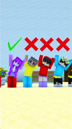 PAUSE to MATCH THEM! #minecraft #shorts