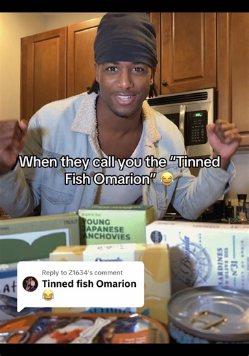 Replying to @Z1634 Tinned fish Omarion is WILD! 😂😂😂 You got served was my movie growing up so I’ll take! Who did the dance better? 😂😂 #tinnedfish #tinnedfishreview #cannedfish #seafood #fyp