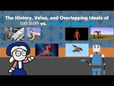 The History, Value, and Overlapping Ideals of Hand-Drawn vs. Digital Animation (Informat Short Film)