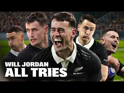 Every Single Try Will Jordan has scored for the All Blacks