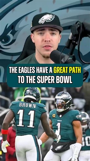 The #Eagles might have a PERFECT path to the Super Bowl, if things fall into place 👀 #philadelphiaeagles #eaglesnation #eaglesfootball | Philadelphia Eagles - A to Z Sports