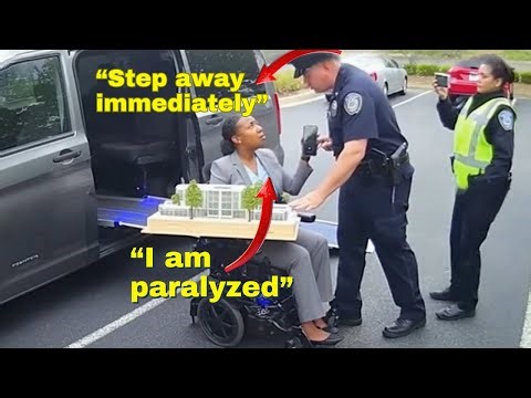 Disabled Woman Wins $850,000 After Cop's Discriminatory Abuse Goes Viral