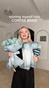 CORPSE BRIDE IS HERE FOR DAY 26 OF 31 HALLOWEEN COSTUMES! #halloween #costume #corpsebride