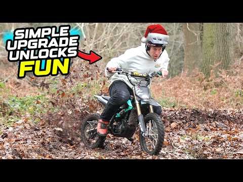THE SIMPLE ELECTRIC DIRT BIKE UPGRADE THAT UNLOCKS FUN - XMAS SPECIAL!