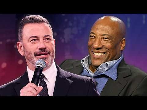 Jimmy Kimmel Pokes Fun at Stephen Colbert's CBS Replacement Byron Allen: How Did He Get So Rich?