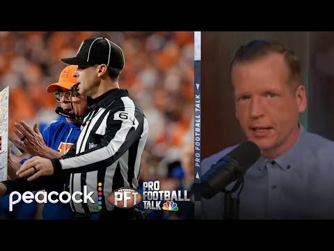 How officiating impacted Bills vs. Broncos in AFC Divisional Round | Pro Football Talk | NFL on NBC