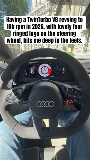 10k rpm revs in 2027 Audi Nuvolari! Pinch me!