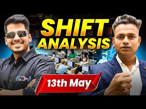 13 May MHT CET 2026 Paper Analysis (Shift 1 & 2) 😱 | Easy/Moderate/Hard Breakdown By ASC