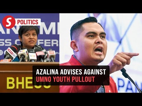 Azalina urges caution on Umno Youth’s proposal to leave unity government