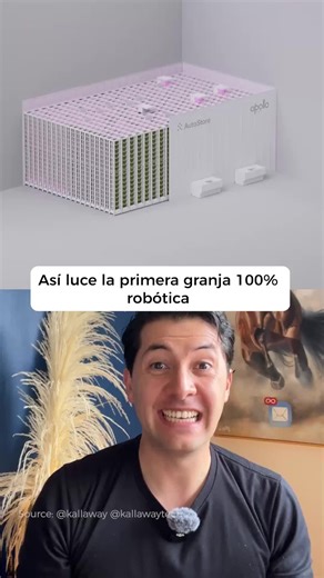 La granja vertical robótica del futuro