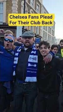 The Chant That Will Break Your Heart | Chelsea Fans Plead For Their Club Back #chelseafootballclub