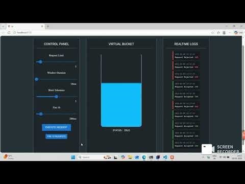 Distributed Rate Limiter with Redis & Lua | GCRA Algorithm Demo