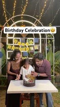 ജാനിക്കുട്ടി Bday function 🤩 #kigo22 #family #explorepage #shorts #minivlog #kojic #dermdoc #bday