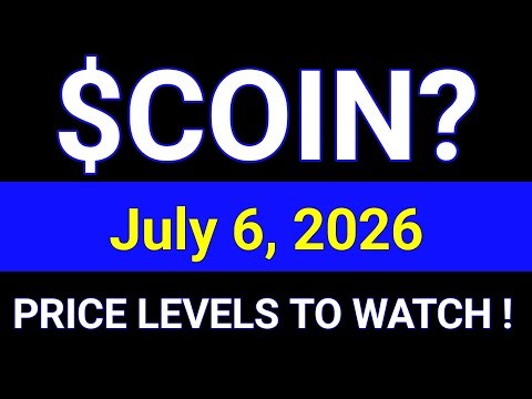 COIN Stock Technical Analysis | Coinbase Global, Inc. | July 6, 2026