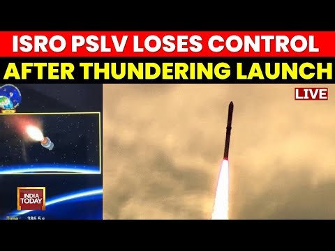 LIVE ISRO's PSLV-C62 Loses Control After Thundering Launch, 16 Satellites Likely Lost In Space