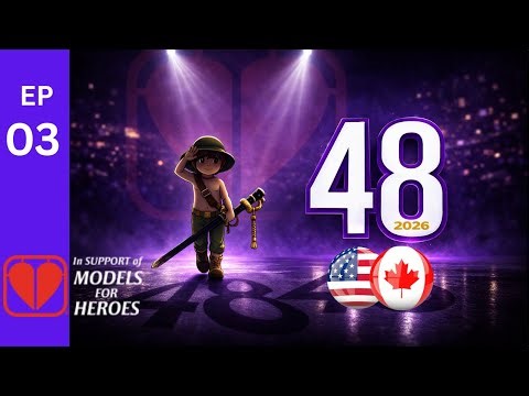 48-48 Charity Livestream | Episode 3 | 48 Hours of Scale Modelling