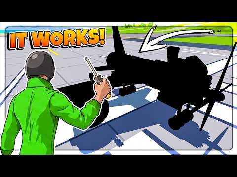 I Built a WORKING Plane and Its AWESOME in SimplePlanes 2!