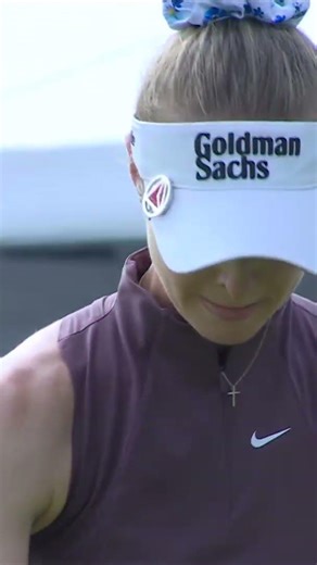 She does it again 🙌 The winning moment for 3x major champion, Nelly Korda