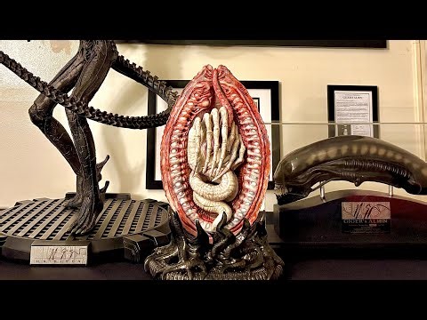 H.R. Giger 1978 Alien Egg Concept 1/2 Scale Statue Review By Artists Wreav & Rambo9111