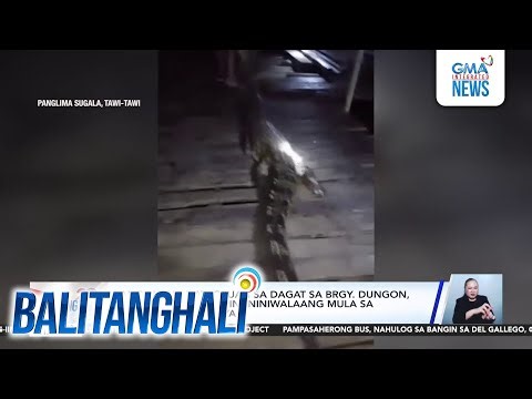 Bangkay na natagpuan sa dagat sa Brgy. Dungon, may mga sugat na pinaniniwalaang... | Balitanghali