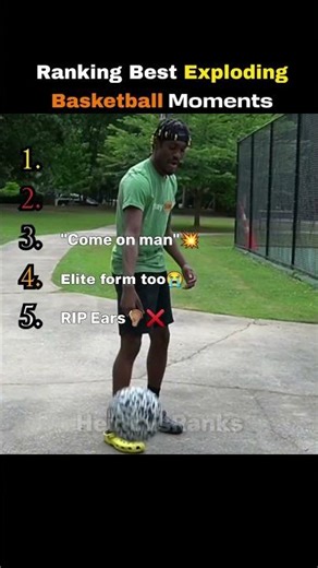 Ranking Best Exploding Basketball Moments #shorts #funny #fails