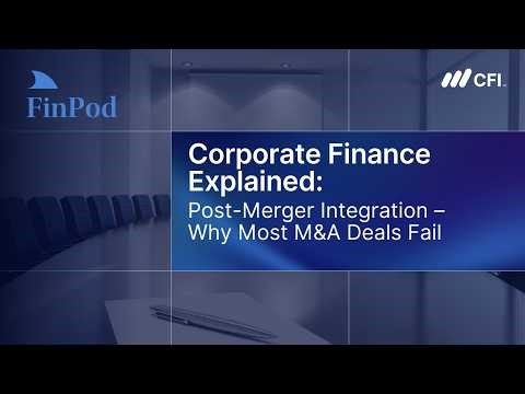 Corporate Finance Explained | Post-Merger Integration: Why Most M&A Deals Fail
