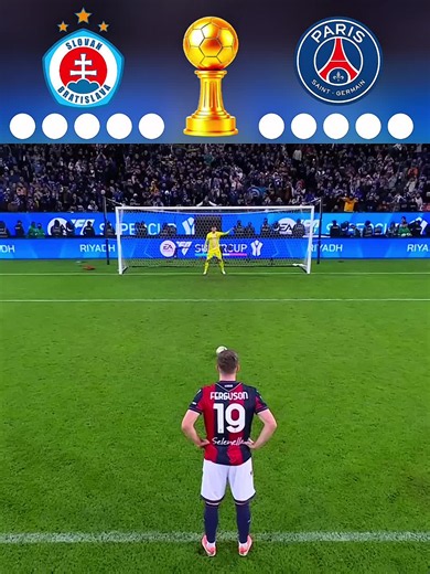 PSG vs Slovan Bratislava penalty shootout highlights