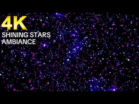 4K Shining Stars Live Wallpaper ✨ Relaxing Ambience for TV and PC