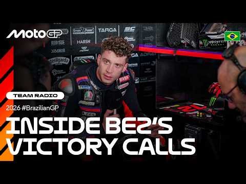 How Aprilia built Bezzecchi's Brazil victory from the box 📻 | 2026 Brazilian GP