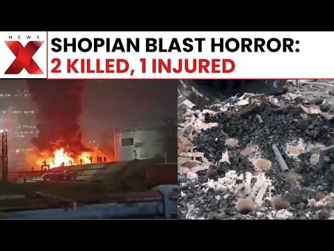 Shocking Shopian blast: cold storage tragedy kills two, injures one, police probe begins
