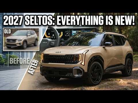 2027 Kia Seltos US Revealed – Stunning Redesign, Full Specs & Interior!