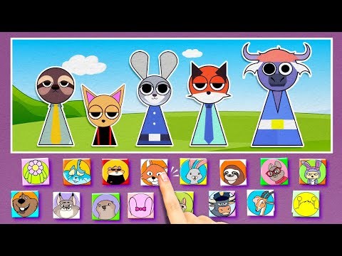 Zootopia 2 in Sprunki? 🤩 *Best Paper Gamebooks You Have Ever Seen*