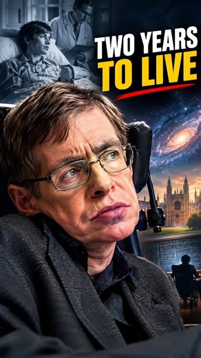 Doctors gave him just two years to live. He lived for 55. #universe #stephenhawking
