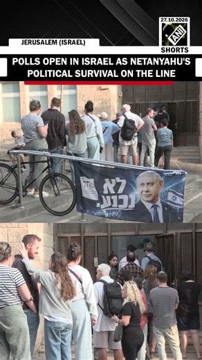 Watch! Polls open in Israel as Netanyahu's political survival on the line