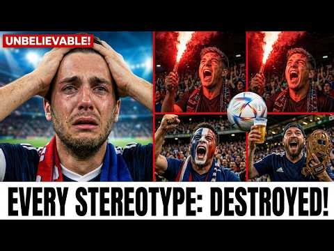 Europeans Soccer Fans Are DESTROYING Every Stereotype About America
