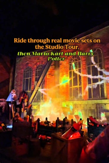 For a theme park unlike any other, visit Hollywood Universal Studios in Los Angeles, California — the only one inside a real, working film studio. The Studio Tour rides through active soundstages and backlots past Jaws, Psycho, and War of the Worlds sets, with King Kong 3D and Earthquake along the way. Super Nintendo World lets you punch blocks with a power-up band and race in AR Mario Kart; The Wizarding World of Harry Potter delivers Hogwarts, Hogsmeade, and the Forbidden Journey. Thrills incl
