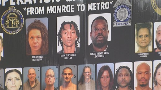32 arrested in 'Operation Gate-Keeper' drug bust spanning Monroe, Butts and Metro Atlanta